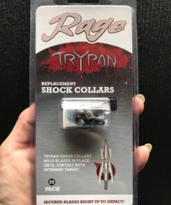 Rage Replacement Shock Collar for Rage Hypodermic Trypan - Titanium construction 2" Cut 13 717GeTjQ9UL