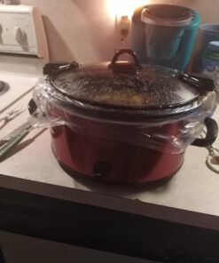 Crock-Pot 6-Quart Cook & Carry Oval Manual Portable Slow Cooker, Red - SCCPVL600-R 34 717IVv sajL