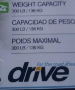 Drive Medical Heavy Duty Folding Cane Lightweight Adjustable with T Handle, Black 29 717JET9qOL