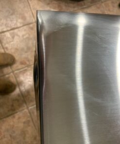 GRIDMANN Stainless Steel Table 48 in. x 24 in., NSF Commercial Kitchen Prep & Work Table w/ Backsplash and Wheels 48 in Long x 24 in Deep 22 717JWptqmqL