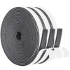 Yotache Adhesive Foam Tape 3 Rolls Total 50 Feet Long 1/2 Inch Wide X 1/8 Inch Thick, Insulation Soundproofing Neoprene Rubber Door Weather Stripping, 3 X 16.5 Ft Each 1/2 x 1/8" 10 717JvsVHhhL
