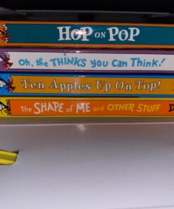 The Little Blue Boxed Set of Bright and Early Board Books by Dr. Seuss: Hop on Pop; Oh, the Thinks You Can Think!; Ten Apples Up On Top!; The Shape of ... Other Stuff (Bright & Early Board Books(TM)) 37 717K5H rsyL 3