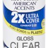 Rust Oleum 280702 American Accents Ultra Cover 2X Spray Paint, Gloss Clear, 12-Ounce 11 to 12 Ounces 20 717Kih9W3BL