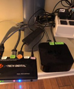 J-Tech Digital 4K@30HZ 4-Port HDMI Switch with PIP, IR, HDCP1.4 Wireless Remote Control, and Auto Switch ON/OFF Functions with Control4 Driver Available 37 717KvF6ux8L