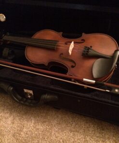 Bunnel Premier Violin Outfit 3/4 Size - Carrying Case and Accessories Included — Solid Maple Wood and Ebony Fittings By Kennedy Violins 3/4-size 31 717LVwrMKqL