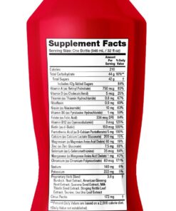 Detoxify Mega Clean Herbal Cleanse – Tropical Flavor – 32 oz – Liquid Detox Drink for Dietary Supplement – Enhanced with Milk Thistle Extract, Ginseng Root & Guarana Seed Extract - Plus Sticker 21 717N8g6UhGL