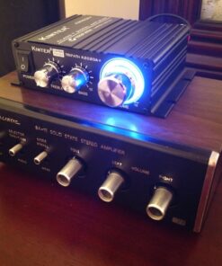 Kinter K2020A+ Limited Edition Original Tripath TA2020-020 Class-T Hi-Fi Audio Mini Amplifier with 12V 5A Power Supply Black 84 717Ncvkm3xL