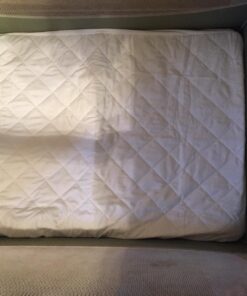 Pack N Play Mattress Protector Pad - Waterproof & Noiseless, Ultra-Soft Breathable Mattress Cover for Pack and Plays, Playards and Mini Cribs, Highly Absorbent Fitted and Dryer Safe Pack N Play 39”x27” (Pack of 1) 42 717NsoaBscL