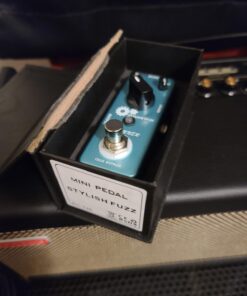 Donner Fuzz Pedal, Stylish Fuzz Guitar Pedal, Classic Mini Fuzz Pedal for Electric Guitar True Bypass Green Fuzz 30 717OGMclSOL