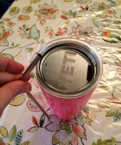 Stainless Steel Straws-Set of 6 with 2 Cleaning Brushes 21 717OU07ruaL