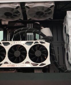 EVGA 11G-P4-2487-KR GeForce RTX 2080 Ti Ftw3 Ultra, Overclocked, 2.75 Slot Extreme Cool Triple + iCX2, 65C Gaming, RGB, Metal Backplate, 11GB GDDR6 Graphics Card 56 717Op36ywL