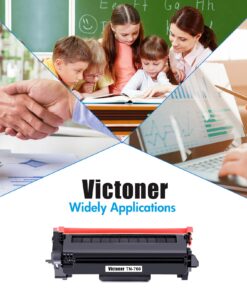 VICTONER TN760 Toner for Brother Printer TN760 TN730 Compatible Replacement for Brother TN760 TN-760 TN 760 TN730 TN-730 for MFC-L2710DW MFC-L2750DW HL-L2395DW Printer (4PK Toner TN-730/TN-760) 25 717OsXJYPhL