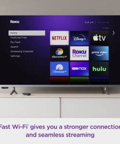 Roku Express 4K+ | Roku Streaming Device 4K/HDR, Roku Voice Remote, Free & Live TV 37 717PHv32L