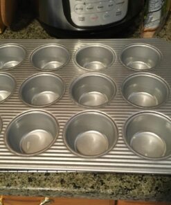 USA Pan Bakeware Muffin Pan, 12-Well, Aluminized Steel 31 717PTV7edmL