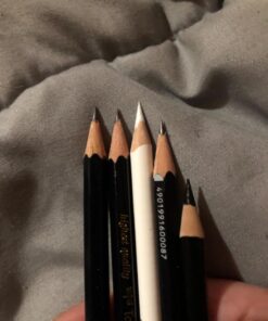 Tombow 51523 MONO Drawing Pencil Set, Assorted Degrees, 12-Pack. Professional Quality Graphite Pencil Set with Eraser and Sharpener 51 717PWjqVtuL