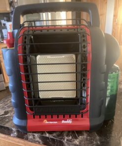 Mr. Heater F232000 MH9BX Buddy 4,000-9,000-BTU Indoor-Safe Portable Propane Radiant Heater, Red-Black 48 717QImW3 L