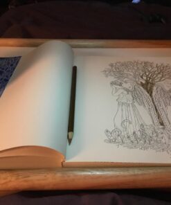 Winsome Wood Sherwood Bed Tray, Natural and white top 29 717QLMjdItL