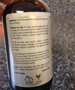 Frankincense Essential Oil for Diffuser and Skin, Relaxation, Meditation and Yoga, by Pure Body Naturals, 4 fl oz 4 Ounce 25 717QV0ZpEiL