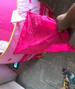 POCO DIVO Crown Princess Castle Girls Outdoor Tent Pink Indoor Play House 29 717QevRi7SL