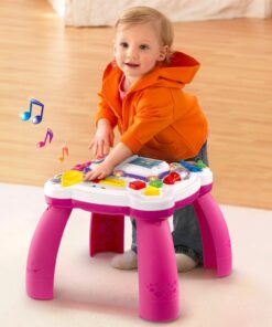 LeapFrog Learn and Groove Musical Table (Frustration Free Packaging), Pink Frustration-Free Packaging 20 717RTRfNT9L