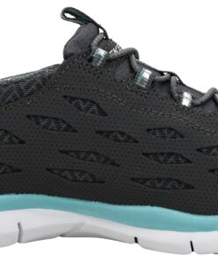 Skechers Sport Women's Gratis Bungee Fashion Sneaker 6 Charcoal/Aqua 12 717RY6TT 5L