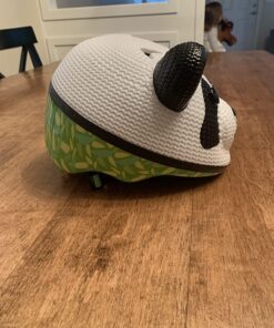 Schwinn Kids Bike Helmet with 3D Character Features, Infant and Toddler Sizes, Up to 5 Years Old, Girls and Boys Suggested Fit 44-52 cm Panda Bear X-Small (44 – 50cm) 21 717RYi9UtL