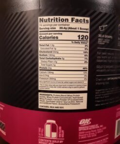 Optimum Nutrition Gold Standard 100% Whey Protein Powder, Double Rich Chocolate, 5 Pound (Packaging May Vary) 5 Pound (Pack of 1) 40 717RjKqjFeL