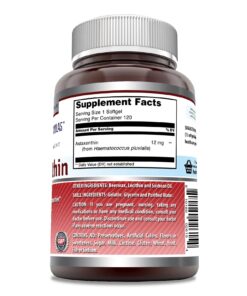Amazing Formulas Astaxanthin 12mg 120 Softgels Supplement | Non-GMO | Gluten Free 120 Count 8 717RuWYBzL