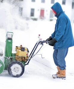 Winter Gloves for Men Women -20°F Thermal Deerskin Leather Insulated Work Glove Warm Polar Fleece Heated Heatlok Cotton in Cold Weather Grey-black Large 15 717RzoImOxL