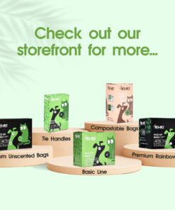 PET N PET Poop Bags Unscented | Dog Poop Bags with Tie Handles | USDA Certified 38% Biobased Dog Waste Bags | Cat Poop Bags | Durable Dog Bags for Poop | Easy Dispensing 200 Counts Poop Bags for Dogs 200 Count (Pack of 1) 26 717SToqC3eL