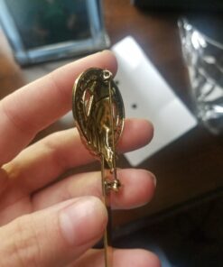 Graceful Goods GOT Antique Gold Tone Hand of The King Brooch 28 717SYXOzATL