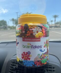 VIAHART Brain Flakes 500 Piece Interlocking Plastic Disc Set - A Creative and Educational Alternative to Building Blocks - Tested for Children's Safety - A Great Stem Toy for Both Boys and Girls 35 717Sh5IgQvL