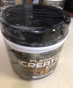 Creatine Monohydrate Powder | MuscleTech Platinum | Pure Micronized | Muscle Recovery + Builder for Men & Women | Workout Supplements | Unflavored (80 Servings) 80 Servings 41 717SpGt5S0L