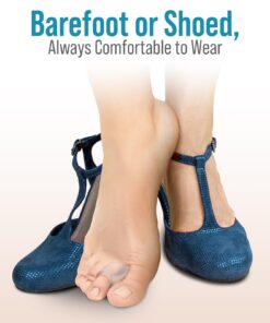 Toe Spacers for Men and Women – 4 Gel Toe Separators, Hammer Toe Straightener, Correct Toes, by 5 Stars United Big 4 Pack 30 717Sze7o 8L