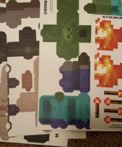 Minecraft Papercraft Hostile Mobs Set, Over 30 Piece 23 717T1Ji6W5L