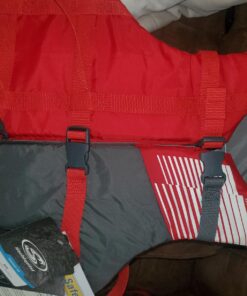 Stohlquist Fit Adult PFD Life Vest | Pack of 4 | Coast Guard Approved, Adjustable Size, Unisex, Lightweight, High Mobility, PVC Free Life Jacket - Value Pack Universal Red/Gray 30 717TQS0ZoRL