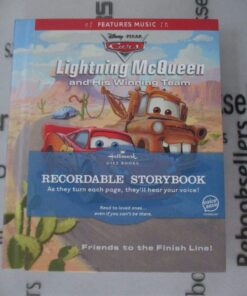 Hallmark Recordable Storybook "Lightning McQueen and His Winning Team" Hardcover, January 1, 2011
