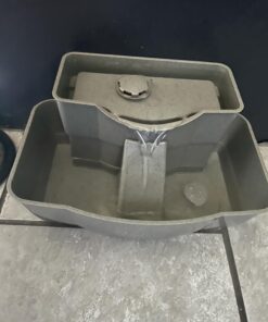 PetSafe Multi-Tier Fountain – Large Waterer Great for Cats and Dogs – 2 Heights to Drink From – Great for Senior Pets – 100 Oz Capacity – Fresh, Filtered Water 32 717UL6BLciL