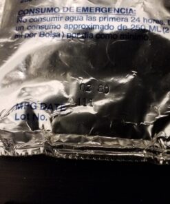 Datrex Emergency Survival Water Pouch (Pack of 66), 125 Milliliter 1 Pack 10 717UpB7a8AL