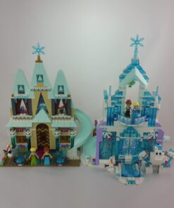 LEGO Disney Frozen Elsa's Magical Ice Palace 43172 Toy Castle Building Kit with Mini Dolls, Castle Playset with Popular Frozen Characters Including Elsa, Olaf, Anna and More (701 Pieces) Standard Packaging 45 717VIPo3H0L
