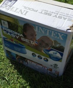 Intex 8ft X 30in Above-Ground Pool Easy Set Pool Set with Filter Pump 8 ft x 30 in 48 717VToWwaL