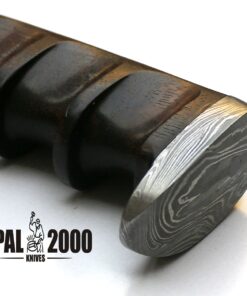 Custom Handmade Forged Damascus Steel Fixed Blade Hunting Knife With Sheath 11 inch WE-ALSO-MAKE Sharp Edge Chef Cleaver Dagger Bowie Sword Axe Pocket Kitchen Outdoor EDC Full Tang Handle Knives 9159 13 717Wkc2K8cL