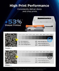 Timink TN450 (2 Black) High Yield Compatible Toner Cartridge Replacement for Brother TN420 TN-450 Work with HL-2280DW HL-2270DW HL-2230 MFC-7360N MFC-7860DW DCP-7065DN Intellifax 2840 2940 (2 Pack) 14 717WumvHQSL