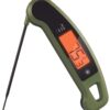 Lavatools PX1D Javelin PRO Duo Ultra Fast Professional Digital Instant Read Meat Thermometer for Grill and Cooking, 4.5" Probe, Auto-Rotating Backlit Display, Splash Resistant – Olive 45 717Wwu394L