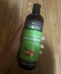 Sky Organics Organic Sweet Almond Oil for Body 100% Pure & Cold-Pressed USDA Certified Organic to Moisturize, Soften & Nourish, 16 fl. Oz 16 Fluid Ounces 41 717XgVqw SL
