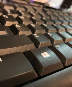 Logitech K120 Wired Keyboard for Windows, Plug and Play, Full-Size, Spill-Resistant, Curved Space Bar, Compatible with PC, Laptop - Black 34 717Zi4GhOYL