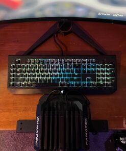 Razer BlackWidow Chroma: Clicky RGB Mechanical Gaming Keyboard - 5 Macro Keys Green Mechanical Switches (Tactile and Clicky) 27 717ZkC4fqL