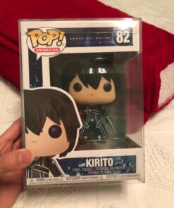 Funko POP Anime: Sword Art Online Kirito Action Figure 30 717ZpF5alcL