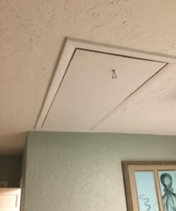 Attic Ease Pweter Rod AEPSP Ladder Pull System Kit Finish, Pewter 36 717Zw1kirpL