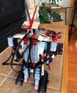 LEGO MINDSTORMS EV3 31313 Robot Kit with Remote Control for Kids, Educational STEM Toy for Programming and Learning How to Code (601 Pieces) Standard 18 717a6VYR9L